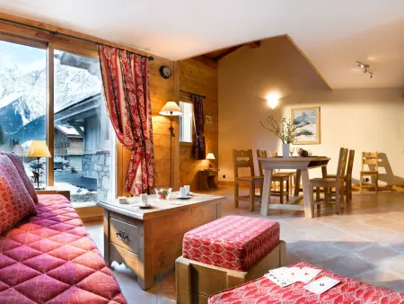 CGHRés&Spa Hameau Pierre Blanche 5*, Appartement 4 personnes à Les Houches - Photo 1