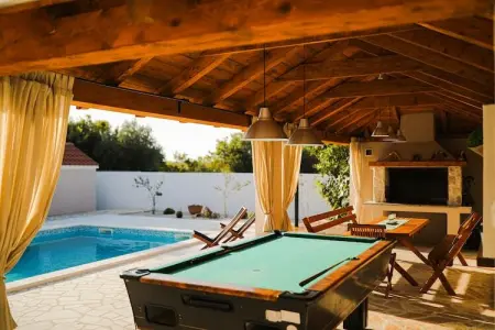 Vila Barka, Villa à Pridraga avec piscine privée - Photo 12