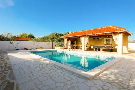 Vila Barka, Villa à Pridraga avec piscine privée - Photo 19
