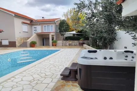 Vila Barka, Villa à Pridraga avec piscine privée - Photo 45