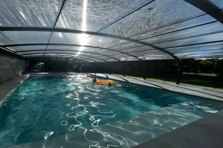 La Halte d'Ardennes, Ferme avec piscine intérieure - Photo 5