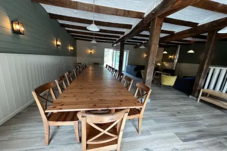 La Halte d'Ardennes, Ferme avec piscine intérieure - Photo 14