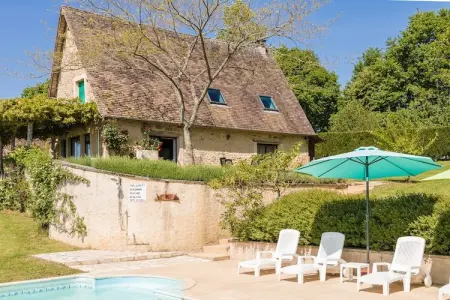 Maisonneuve, Magnifique maison de vacances avec piscine,Thenon - Photo 6