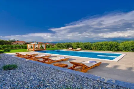 Vila Ena, Villa à Pridraga avec piscine près de la mer - Photo 14