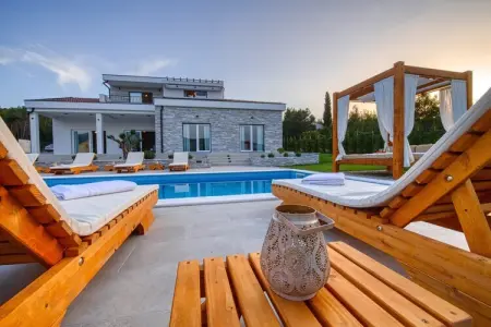 Vila Ena, Villa à Pridraga avec piscine près de la mer - Photo 36
