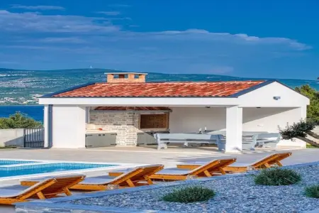 Vila Ena, Villa à Pridraga avec piscine près de la mer - Photo 37