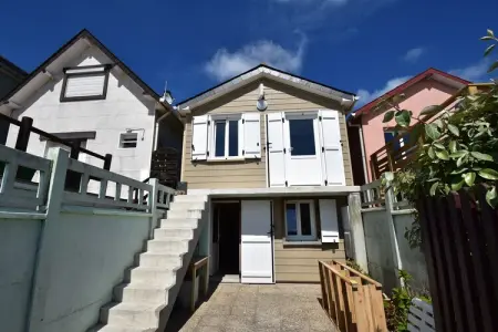 Beach House Pieds dans l eau 4 pers, Belle maison de vacances avec cour - Photo 2