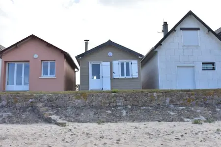 Beach House Pieds dans l eau 4 pers, Belle maison de vacances avec cour - Photo 5