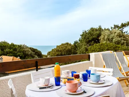 Le Bois du Roy, Appartement 5 personnes à Saint Palais sur mer - Photo 2