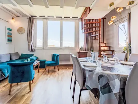 Marie Antoinette, Appartement 5 personnes à Cabourg - Photo 8