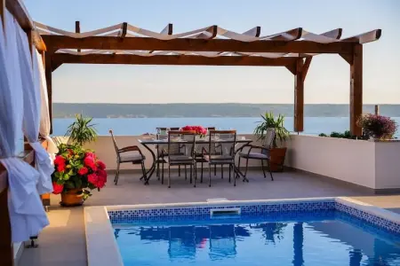 Ivona, Maison à Maslenica avec Vue sur Mer - Photo 29