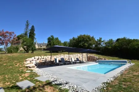 Villa 8 pers piscine, Manoir à Martigny avec piscine chauffée - Photo 7