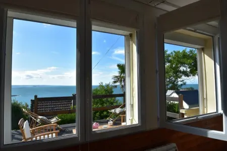 Séjour vue mer à Fermanville - Photo 9