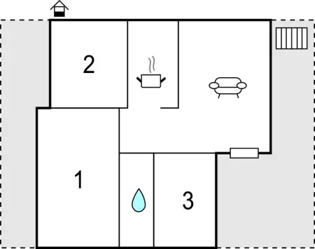 Appartement 5 personnes à Alhama de Murcia - Photo 20