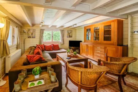 La Coccinelle, Chalet avec sauna près Durbuy - Photo 6