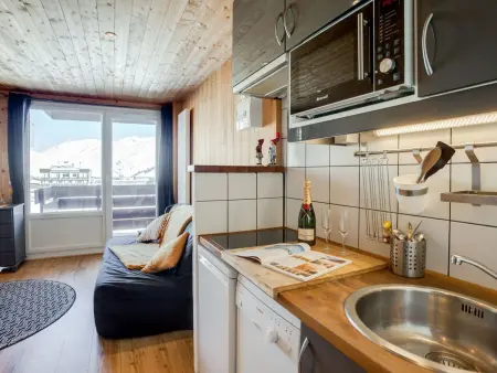 Le Curling A (Val Claret), Appartement 2 personnes à Tignes - Photo 2