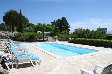 Villa à Camplong, Villa moderne à Camplong avec piscine privée - Photo 9