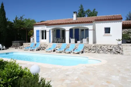 Villa à Camplong, Villa moderne à Camplong avec piscine privée - Photo 11