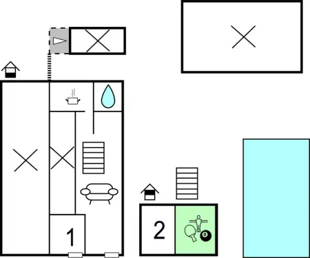 Maison 4 personnes à Sembas - Photo 18
