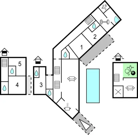 Maison 10 personnes à Veprinac - Photo 63