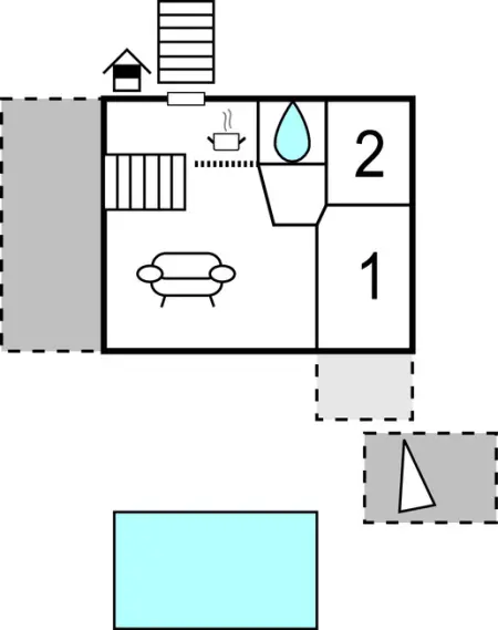 Maison 6 personnes à Oklaj - Photo 28