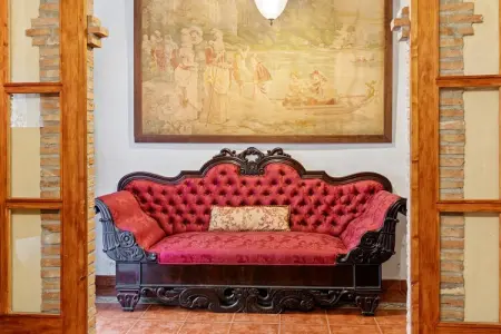 Casona la Huertita, Maison de vacances intemporelle avec piscine - Photo 8