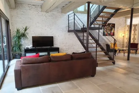 Le Loft, Escapade à Olonzac : Piscine et Charme - Photo 7
