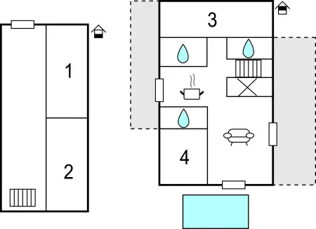 Maison 8 personnes à Feliceto - Photo 27