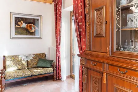 Appartamento in Villa con Giardino e Piscina, Villa à Tagliacozzo avec Piscine et Nature - Photo 10