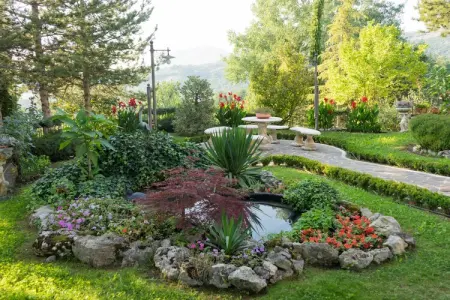 Appartamento in Villa con Giardino e Piscina, Villa à Tagliacozzo avec Piscine et Nature - Photo 27