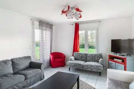 D-day Holiday Home 6 p, Retraite tranquille dans un jardin au bord de la mer - Photo 7