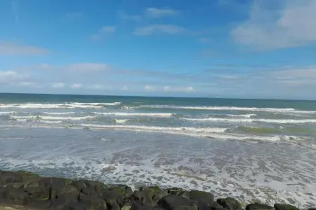 D-day Holiday Home 6 p, Retraite tranquille dans un jardin au bord de la mer - Photo 30