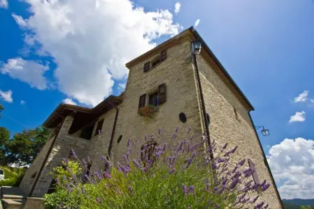La Rocca, Villa étonnante à Apecchio avec piscine - Photo 9
