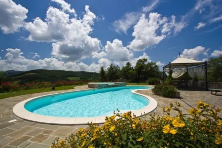 La Rocca, Villa étonnante à Apecchio avec piscine - Photo 10