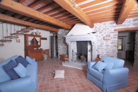 La Rocca, Villa étonnante à Apecchio avec piscine - Photo 15