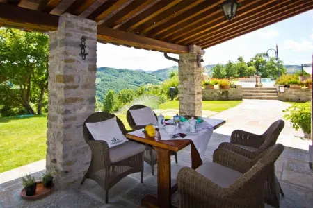 La Rocca, Villa étonnante à Apecchio avec piscine - Photo 38