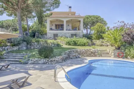 Villa Portinyol, Villa à Arenys de Mar avec Vue sur Mer - Photo 14