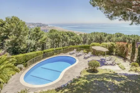 Villa Portinyol, Villa à Arenys de Mar avec Vue sur Mer - Photo 25