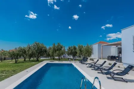 Villa Anita, Villa à Debeljak avec Piscine près de la Mer - Photo 9