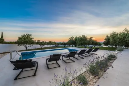 Villa Anita, Villa à Debeljak avec Piscine près de la Mer - Photo 31