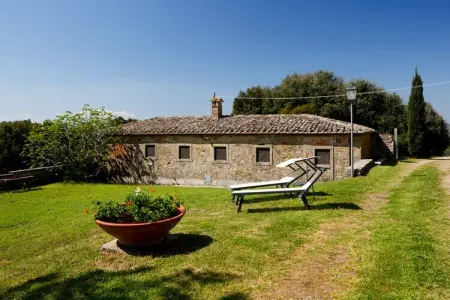 Bellosguardo, Élégante maison de vacances de 2 chambres en Toscane. - Photo 6