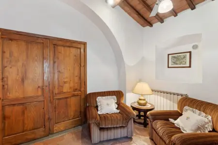 Bellosguardo, Élégante maison de vacances de 2 chambres en Toscane. - Photo 9