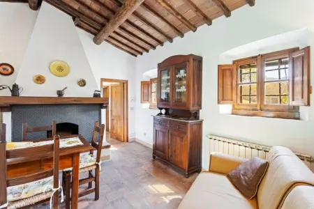 Bellosguardo, Élégante maison de vacances de 2 chambres en Toscane. - Photo 11