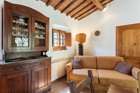 Bellosguardo, Élégante maison de vacances de 2 chambres en Toscane. - Photo 12
