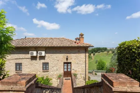 Ulivo, Maison à Volterra avec Piscine et Vue - Photo 10