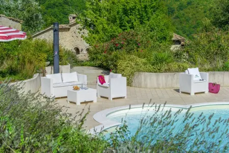 Calfattore Duca Federico, Appartement à Belforte près du Château Oliva - Photo 16