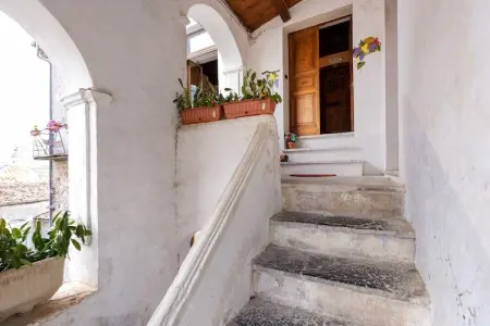 Vigna della Signora, Manoir de bon goût à Morano Calabro avec balcon - Photo 4