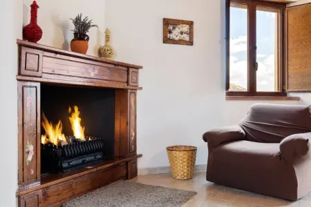 Vigna della Signora, Manoir de bon goût à Morano Calabro avec balcon - Photo 6