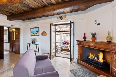 Vigna della Signora, Manoir de bon goût à Morano Calabro avec balcon - Photo 7