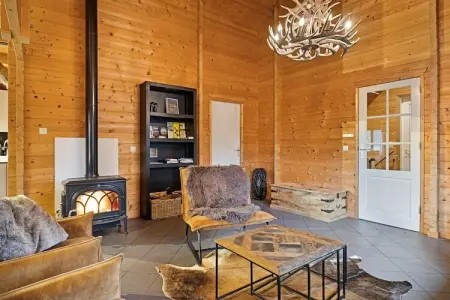 Villa Balboa, Chalet élégant à Manhay avec sauna - Photo 12